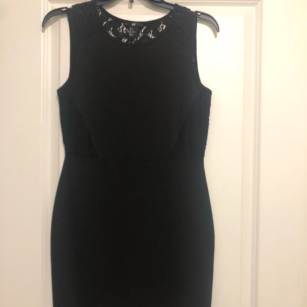 H&M lace midi dress
